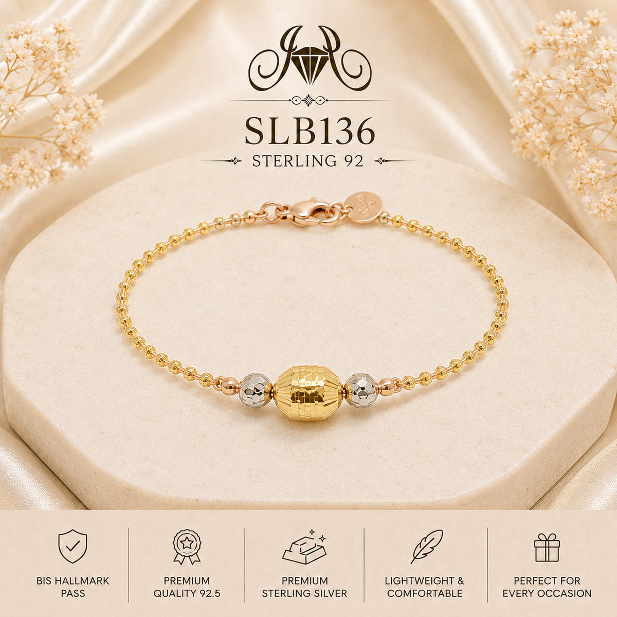 Sterling silver Chain Bracelets