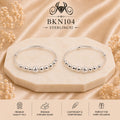 BKN104 92.5 Sterling Silver Bacha Kangan portrait