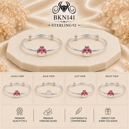BKN141 92.5 Sterling Silver Bacha Kangan collage