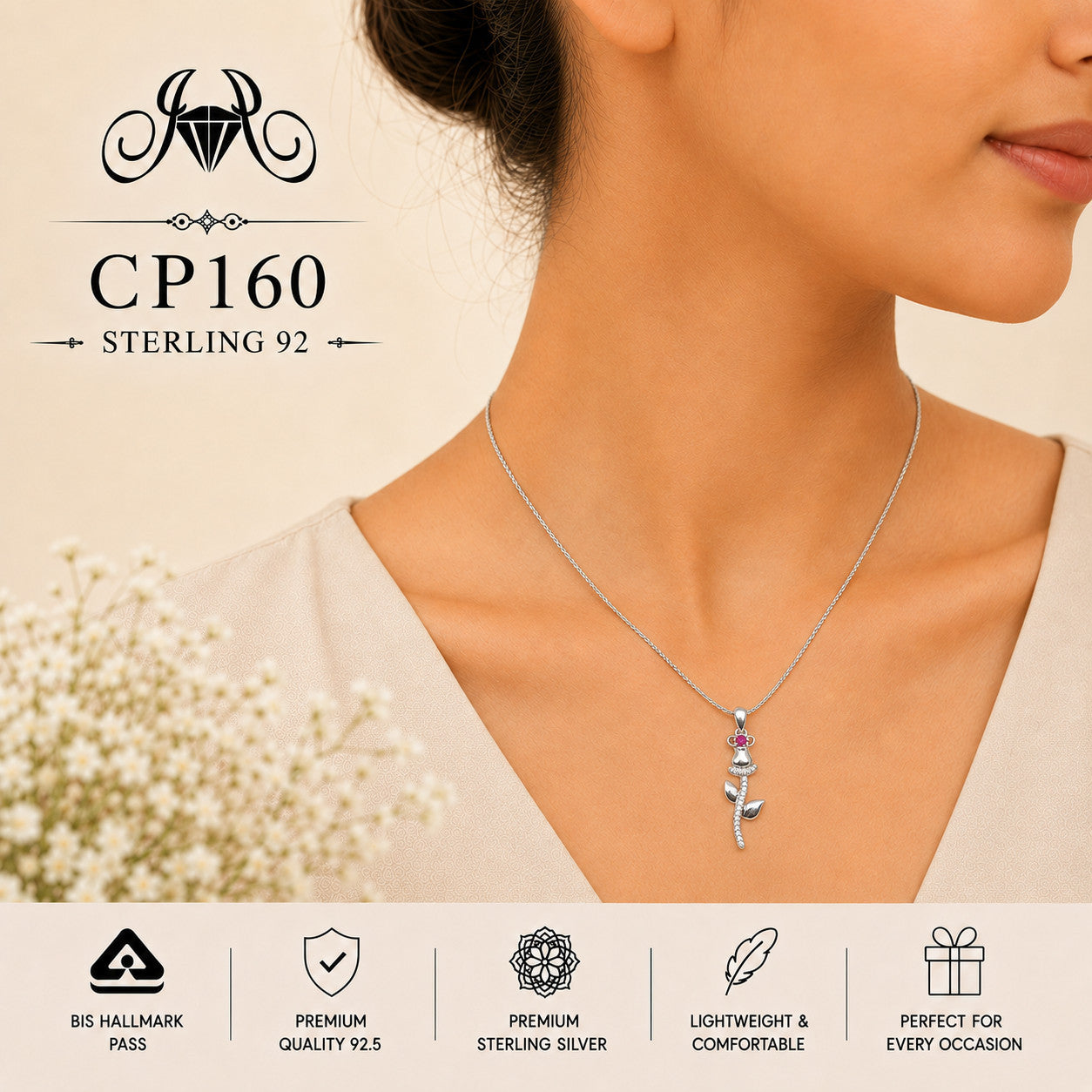 CP160 Chain Wearing View
