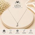 925 Sterling Silver Reindeer Pendant Chain
