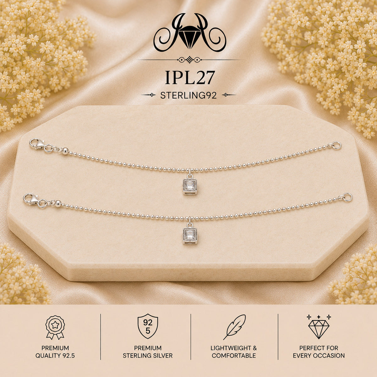 IPL27 92.5 Sterling Silver Payal Portrait
