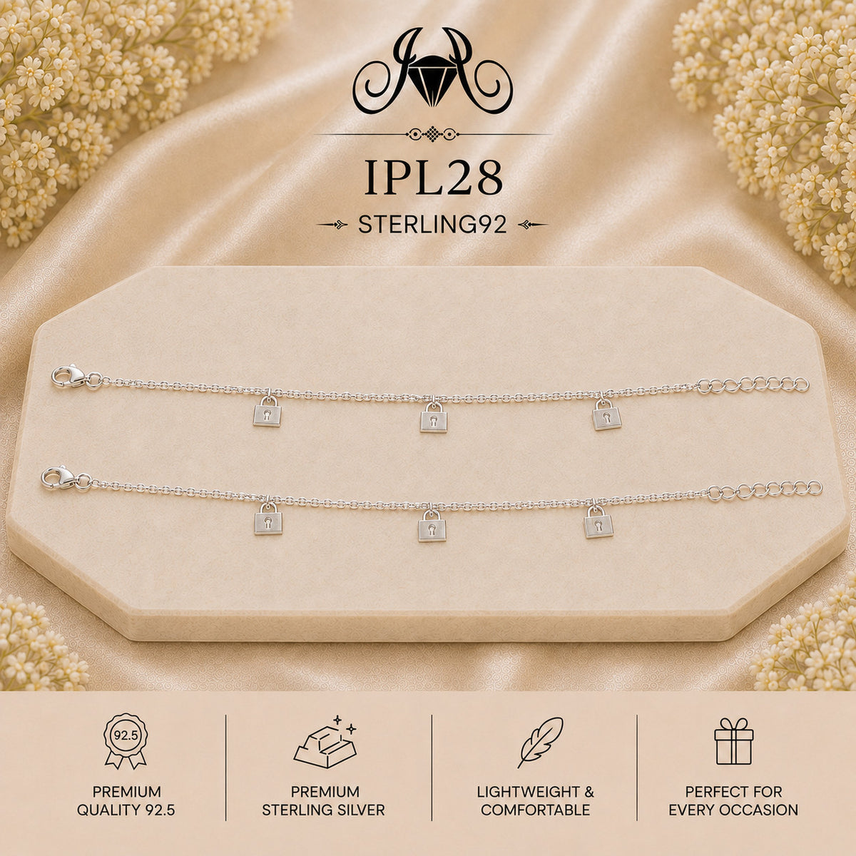IPL28 92.5 Sterling Silver Payal Portrait