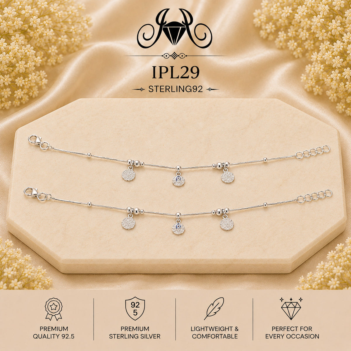 IPL29 92.5 Sterling Silver Payal Portrait
