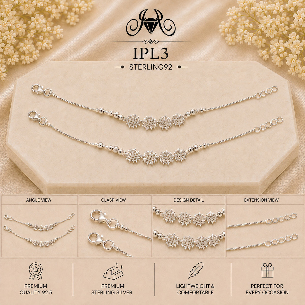 IPL3 92.5 Sterling Silver Payal Collage