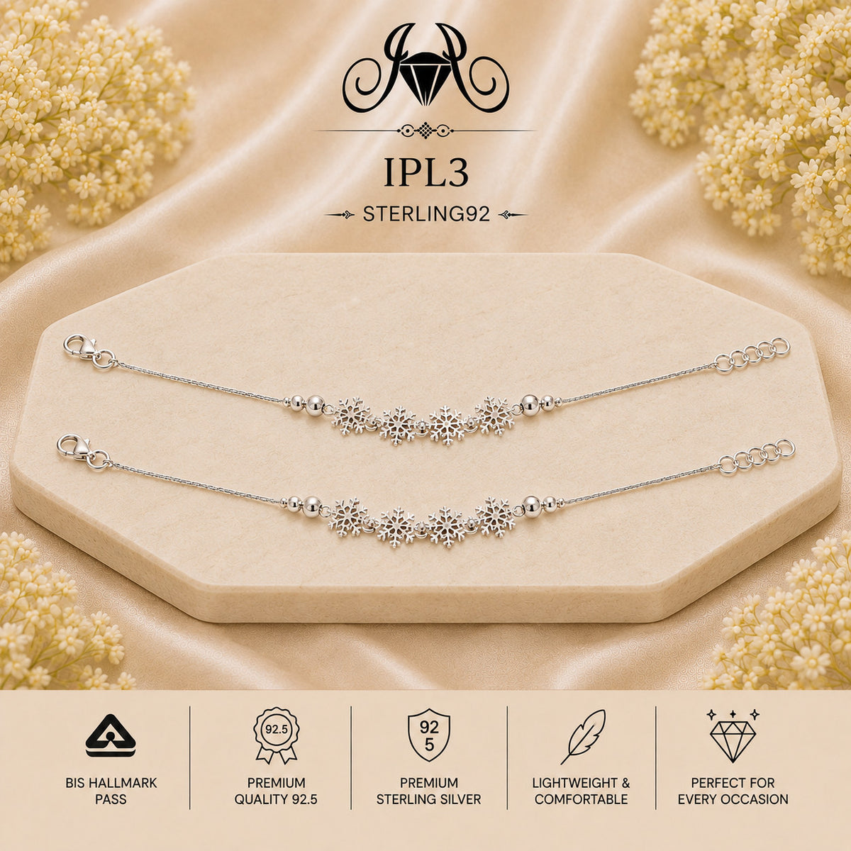 IPL3 92.5 Sterling Silver Payal Portrait