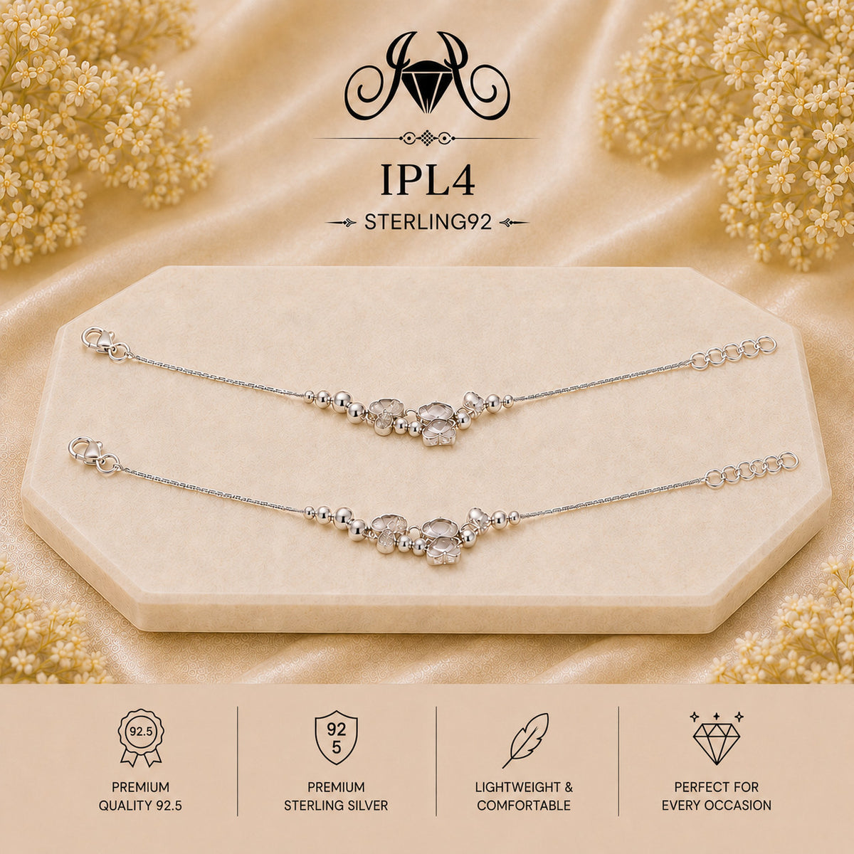 IPL4 92.5 Sterling Silver Payal Portrait
