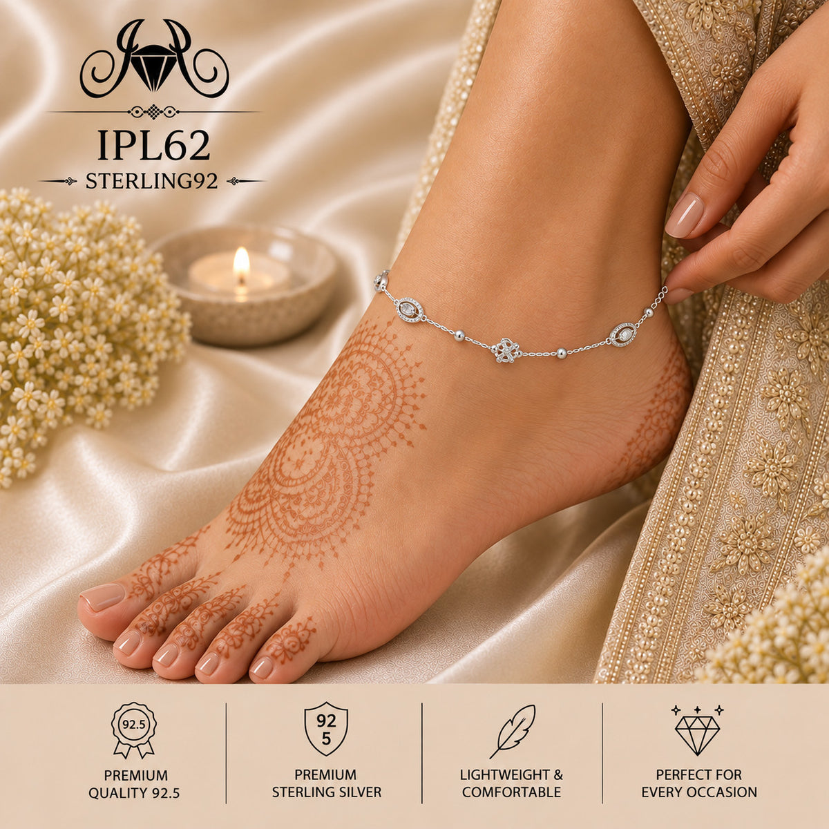 IPL62 Imported Payal wearing