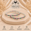 SBGI12 Sterling Silver Bangles portrait