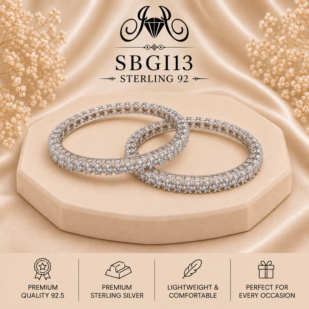 SBGI13 Sterling Silver Bangles portrait