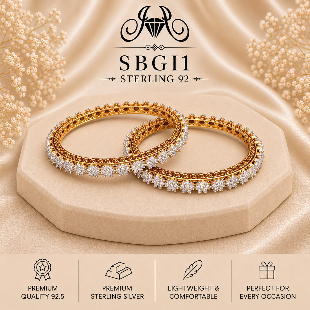 SBGI1 Sterling Silver Bangles portrait