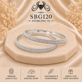 SBGI20 Sterling Silver Bangles portrait