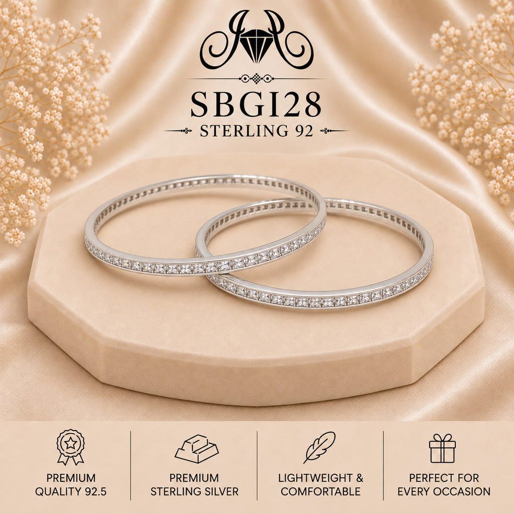 SBGI28 Sterling Silver Bangles portrait