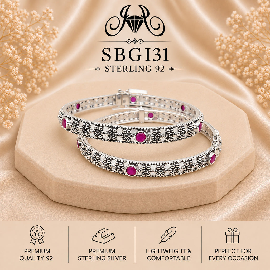 SBGI31 Sterling Silver Bangles portrait