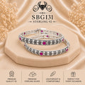 SBGI31 Sterling Silver Bangles portrait