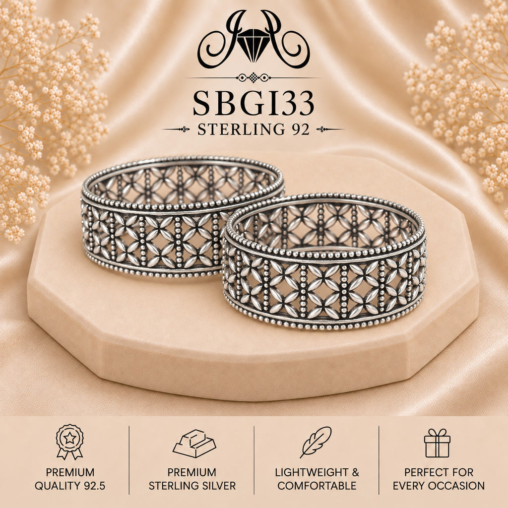 SBGI33 Sterling Silver Bangles portrait