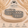 SBGI33 Sterling Silver Bangles portrait