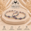 SBGI55 Sterling Silver Bangles portrait