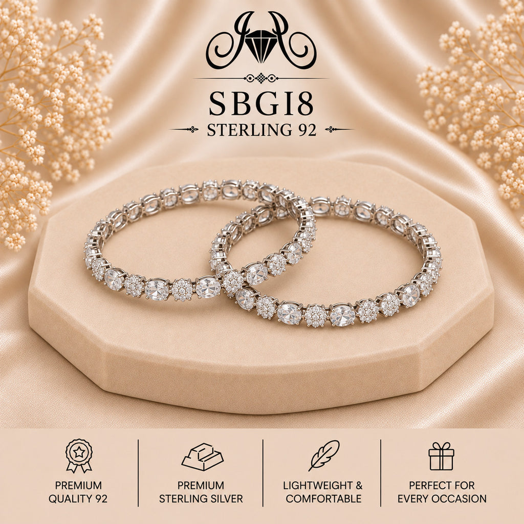 SBGI8 Sterling Silver Bangles portrait