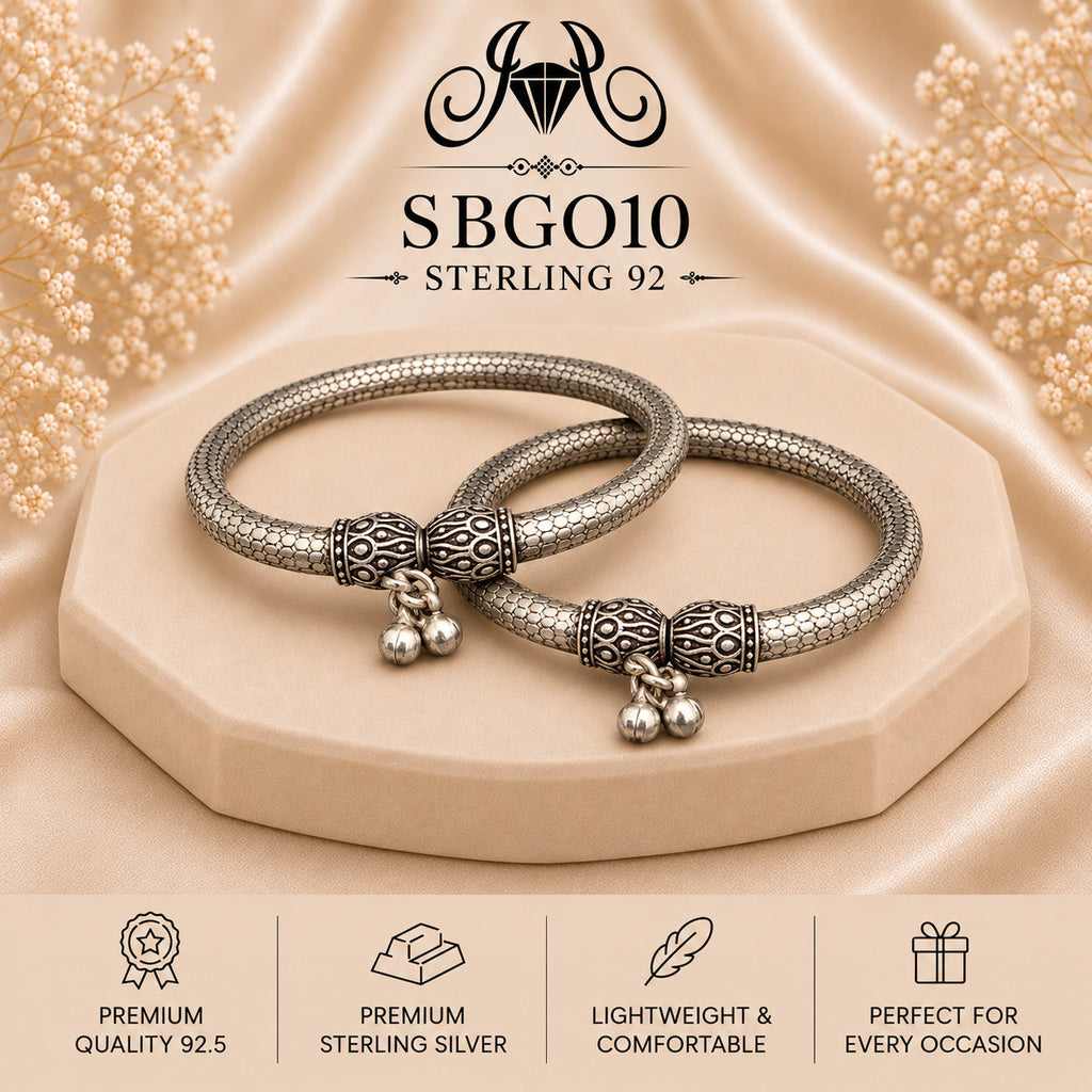 SBGO10 Sterling Silver Bangles portrait