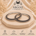 SBGO12 Sterling Silver Bangles portrait