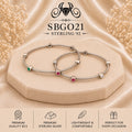 SBGO21 Sterling Silver Bangles portrait