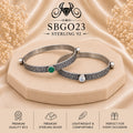 SBGO23 Sterling Silver Bangles portrait