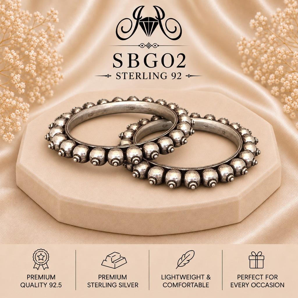 SBGO2 Sterling Silver Bangles portrait