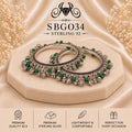 SBGO34 Sterling Silver Bangles portrait