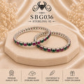 SBGO36 Sterling Silver Bangles portrait