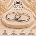SBGO49 Sterling Silver Bangles portrait