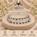 SBGO54 Sterling Silver Bangles portrait