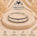 SBGO55 Sterling Silver Bangles portrait