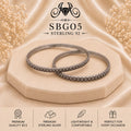 SBGO5 Sterling Silver Bangles portrait