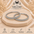 SBGO60 Sterling Silver Bangles portrait