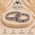 SBGO64 Sterling Silver Bangles portrait