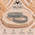 SBGO82 Sterling Silver Bangles portrait
