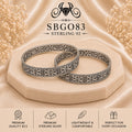 SBGO83 Sterling Silver Bangles portrait