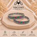 SBGO85 Sterling Silver Bangles portrait