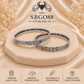 SBGO88 Sterling Silver Bangles portrait