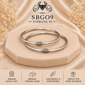 SBGO9 Sterling Silver Bangles portrait