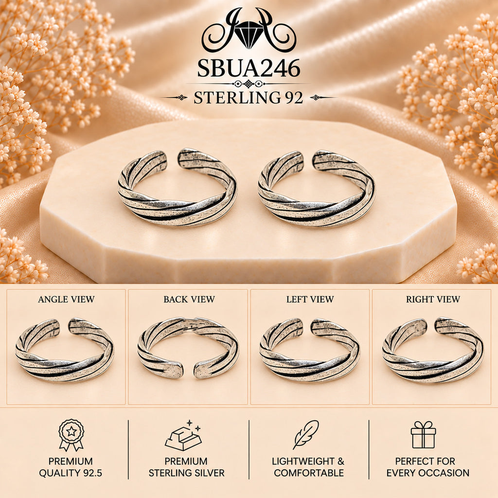 SBUA246 toe ring collage