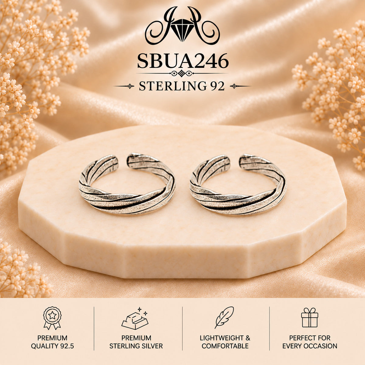 SBUA246 toe ring portrait