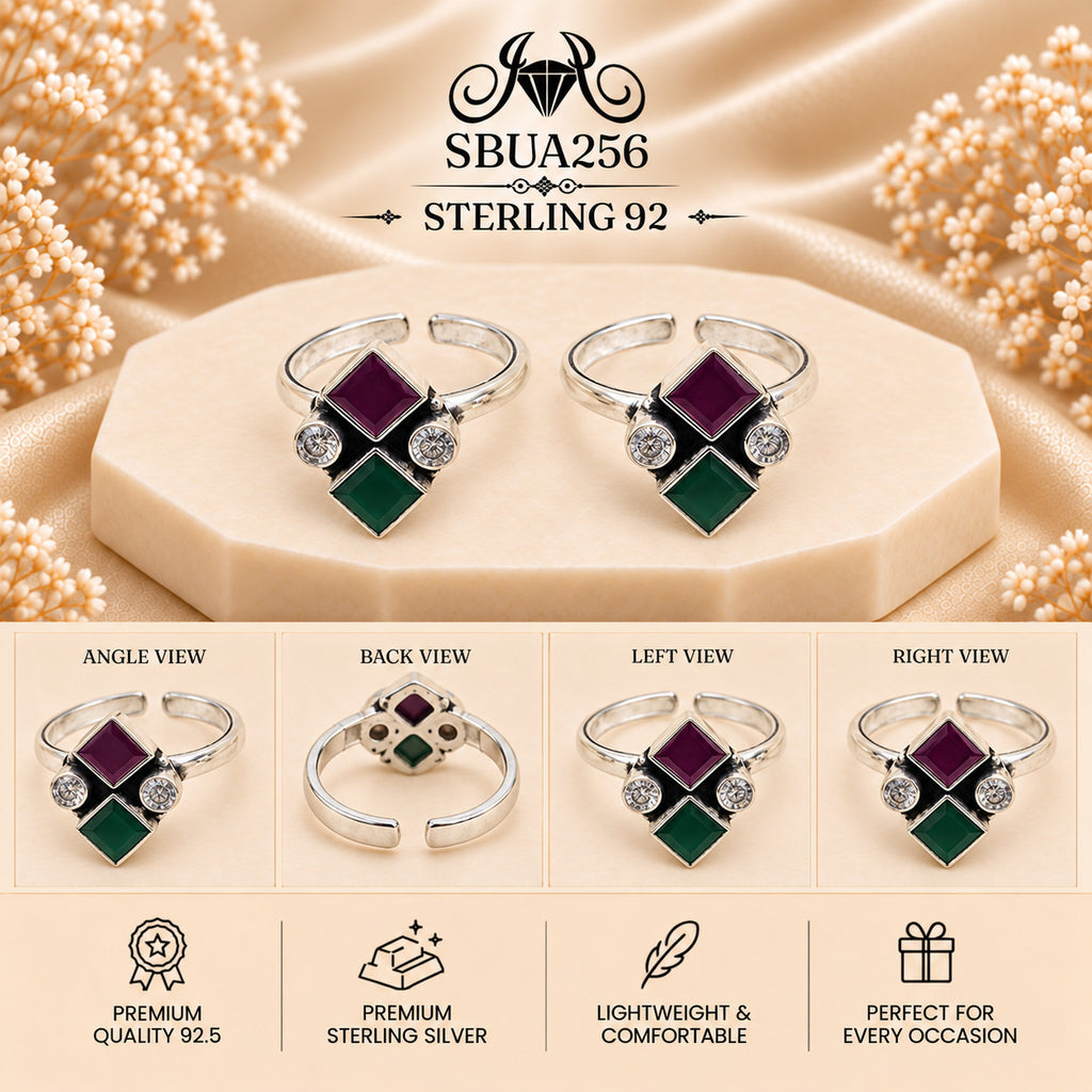 SBUA256 toe ring collage