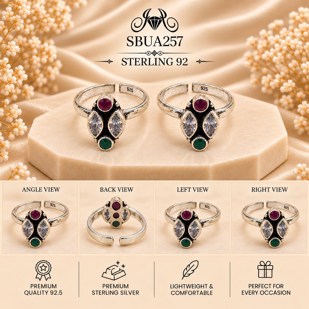 SBUA257 toe ring collage