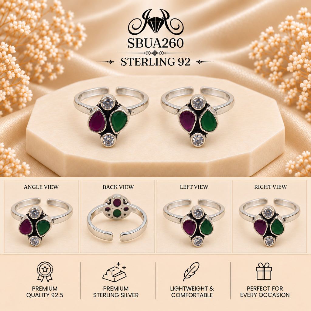 SBUA260 toe ring collage