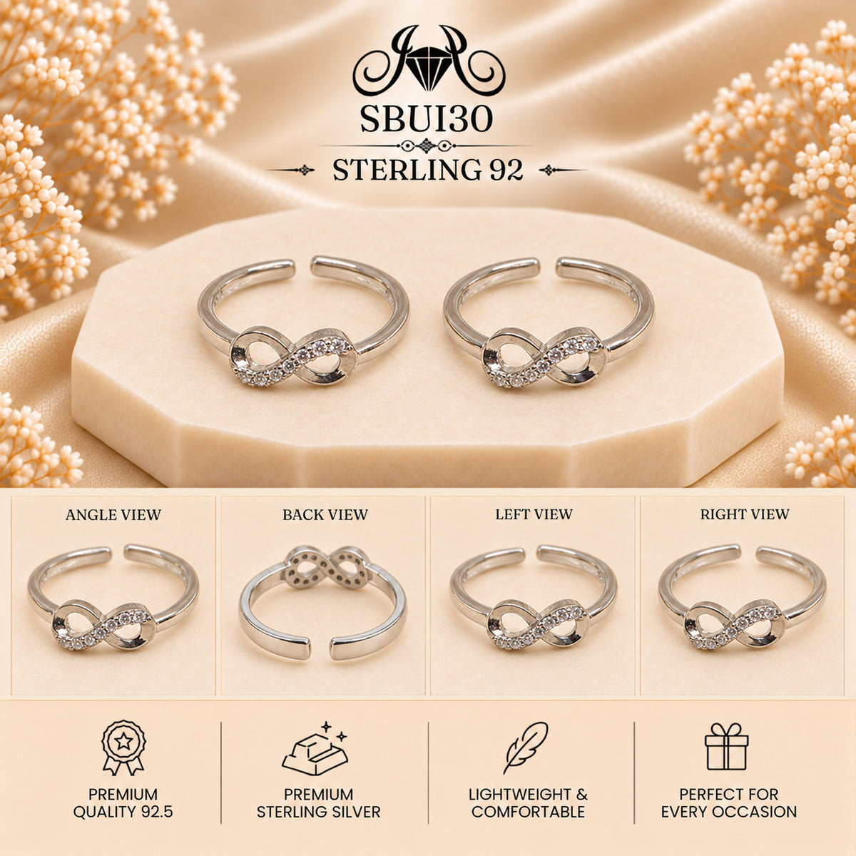SBUI30 toe ring collage