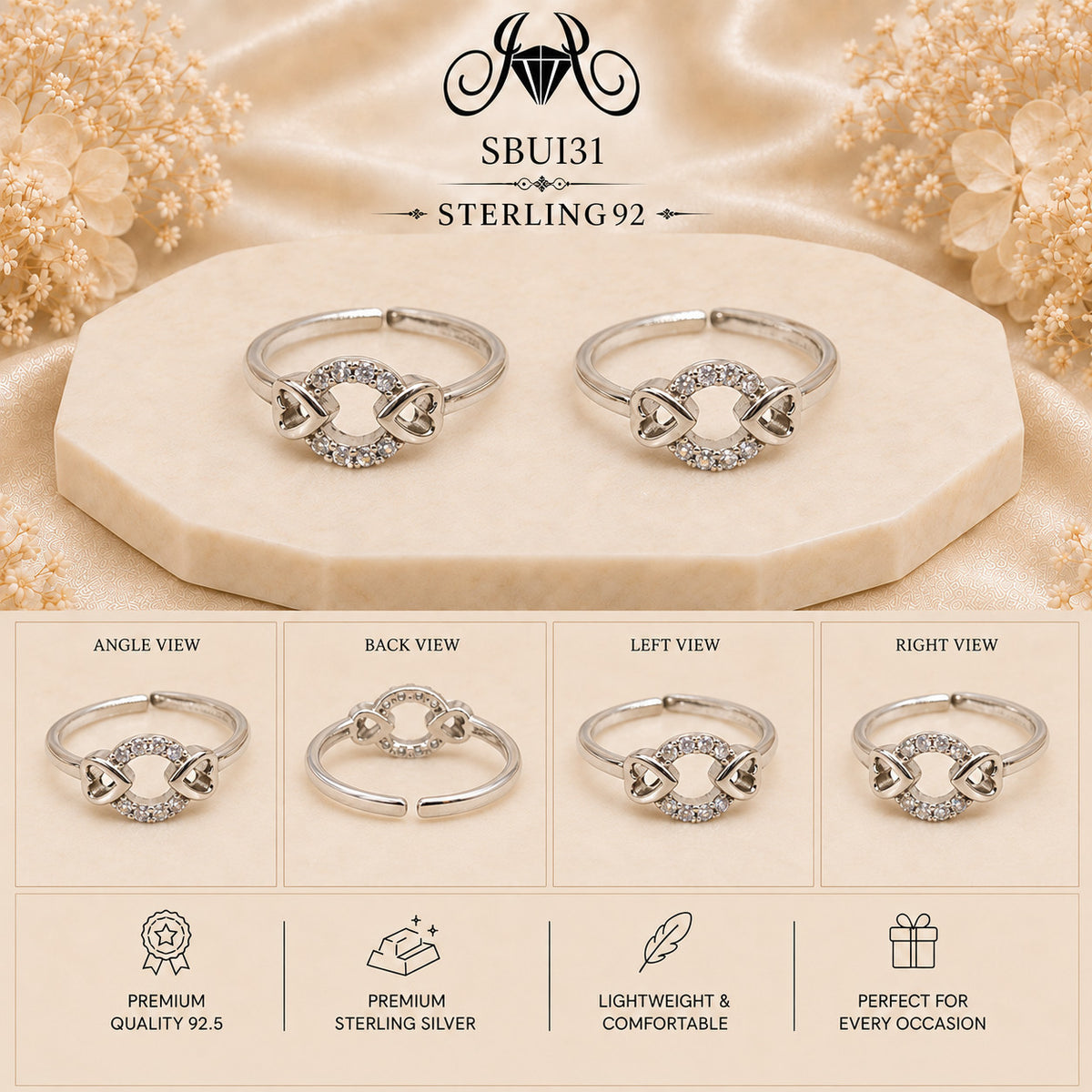 SBUI31 toe ring collage