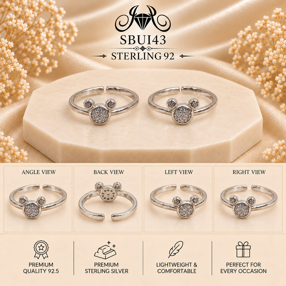 SBUI43 toe ring collage
