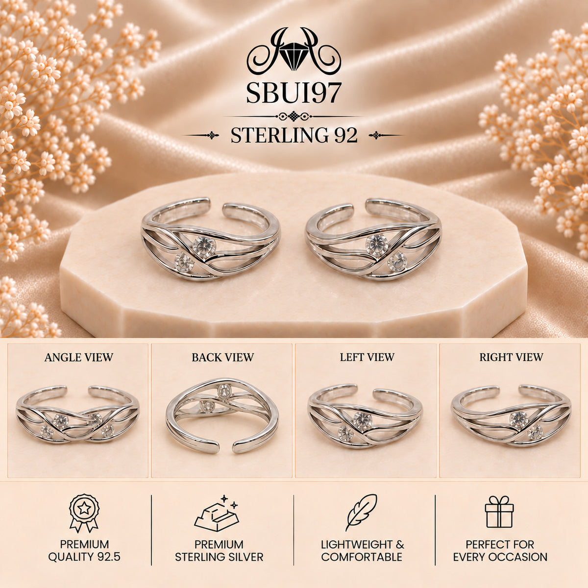 SBUI97 toe ring collage